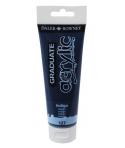 Daler Rowney Graduate Pintura Acrilica - Tubo de Plastico - 120ml - Color Indigo