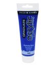 Daler Rowney Graduate Pintura Acrilica - Tubo de Plastico - 120ml - Color Azul Ftalo