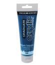Daler Rowney Graduate Pintura Acrilica - Tubo de Plastico - 120ml - Color Turquesa Ftalo