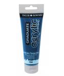 Daler Rowney Graduate Pintura Acrilica - Tubo de Plastico - 120ml - Color Turquesa Ftalo