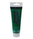 Daler Rowney Graduate Pintura Acrilica - Tubo de Plastico - 120ml - Color Verde Esmeralda
