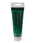 Daler Rowney Graduate Pintura Acrilica - Tubo de Plastico - 120ml - Color Verde Esmeralda