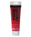 Daler Rowney Graduate Pintura Acrilica - Tubo de Plastico - 120ml - Color Rojo de Cadmio Profundo