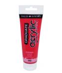 Daler Rowney Graduate Pintura Acrilica - Tubo de Plastico - 120ml - Color Carmesi