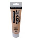 Daler Rowney Graduate Pintura Acrilica - Tubo de Plastico - 120ml - Color Rosa Melocoton