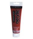 Daler Rowney Graduate Pintura Acrilica - Tubo de Plastico - 120ml - Color Rojo Veneciano