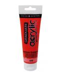 Daler Rowney Graduate Pintura Acrilica - Tubo de Plastico - 120ml - Color Naranja de Cadmio