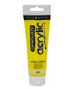 Daler Rowney Graduate Pintura Acrilica - Tubo de Plastico - 120ml - Color Amarillo Limon