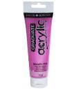 Daler Rowney Graduate Pintura Acrilica - Tubo de Plastico - 120ml - Color Rosa Metalico