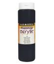 Daler Rowney Graduate Pintura Acrilica - Botella de Plastico - 500ml - Color Negro Perla