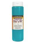 Daler Rowney Graduate Pintura Acrilica - Botella de Plastico - 500ml - Color Turquesa Ftalo