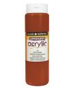 Daler Rowney Graduate Pintura Acrilica - Botella de Plastico - 500ml - Color Siena Quemada