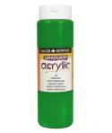 Daler Rowney Graduate Pintura Acrilica - Botella de Plastico - 500ml - Color Verde Esmeralda