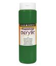 Daler Rowney Graduate Pintura Acrilica - Botella de Plastico - 500ml - Color Verde Hooker