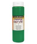 Daler Rowney Graduate Pintura Acrilica - Botella de Plastico - 500ml - Color Verde Ftalo