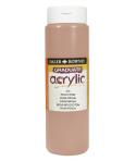 Daler Rowney Graduate Pintura Acrilica - Botella de Plastico - 500ml - Color Rosa Melocoton