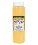 Daler Rowney Graduate Pintura Acrilica - Botella de Plastico - 500ml - Color Amarillo de Napoles