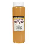 Daler Rowney Graduate Pintura Acrilica - Botella de Plastico - 500ml - Color Ocre Amarillo