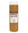 Daler Rowney Graduate Pintura Acrilica - Botella de Plastico - 500ml - Color Imitacion Oro