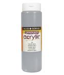 Daler Rowney Graduate Pintura Acrilica - Botella de Plastico - 500ml - Color Imitacion Plata