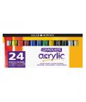 Daler Rowney Graduate Pack de 6 Pinturas Acrilicas - 22ml - Colores Surtidos
