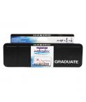 Daler Rowney Graduate Pack de 24 Acuarelas - Medio Godets - Incluye Pincel y Lapiz - Colores Surtidos
