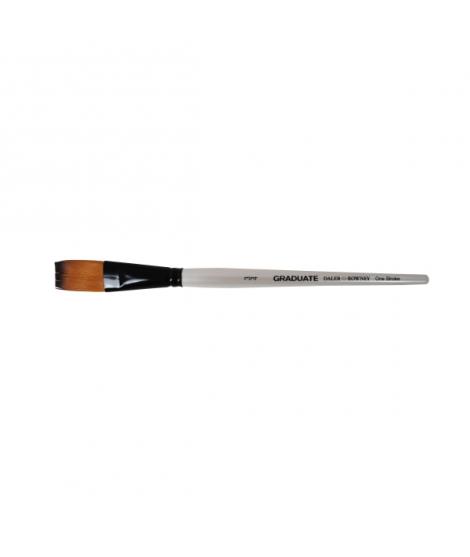 Daler Rowney Graduate Pincel Multitecnica - Pelo Sintetico - Mango Corto - Plano Extralargo 3/4"