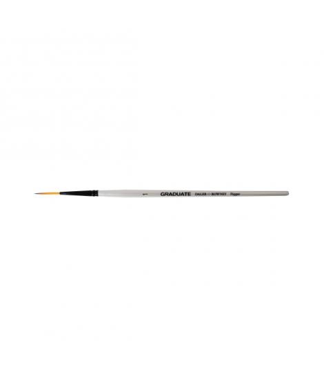 Daler Rowney Graduate Pincel Acuarela - Pelo Sintetico - Mango Corto - Liner Extra Largo Nº1