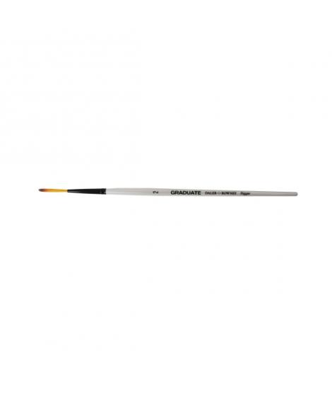 Daler Rowney Graduate Pincel Acuarela - Pelo Sintetico - Mango Corto - Liner Extra Largo Nº2