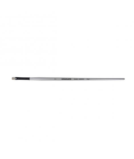 Daler Rowney Graduate Pincel para Oleo - Pelo de Cerda Natural - Mango Largo - Bright - N° 2