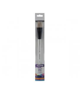 Daler Rowney Graduate Pincel para Oleo - Pelo de Cerda Natural - Mango Largo - Bright - N°14
