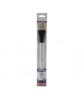Daler Rowney Graduate Pincel para Oleo - Pelo de Cerda Natural - Mango Largo - Bright - N°18