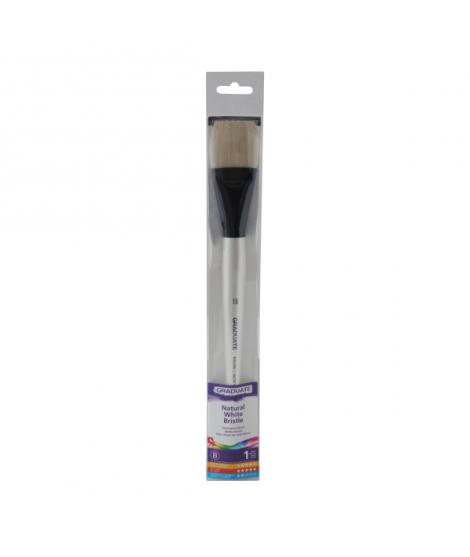 Daler Rowney Graduate Pincel para Oleo - Pelo de Cerda Natural - Mango Largo - Bright - N°18