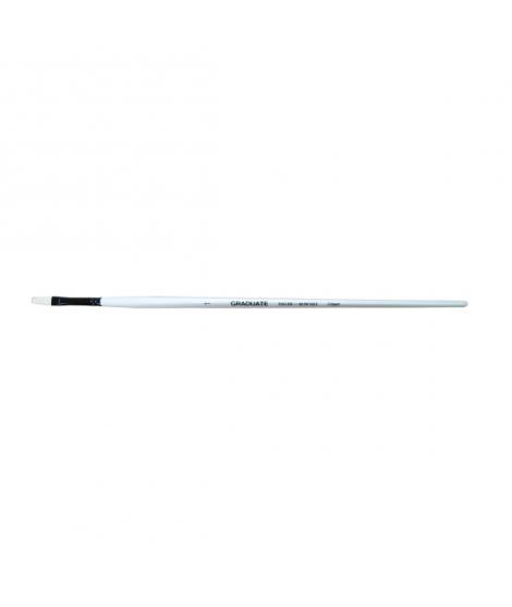Daler Rowney Graduate Pincel para Oleo - Pelo de Cerda Natural - Mango Largo - Lengua de Gato - N°1