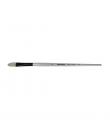 Daler Rowney Graduate Pincel para Oleo - Pelo de Cerda Natural - Mango Largo - Lengua de Gato - N°8