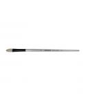 Daler Rowney Graduate Pincel para Oleo - Pelo de Cerda Natural - Mango Largo - Lengua de Gato - N°8