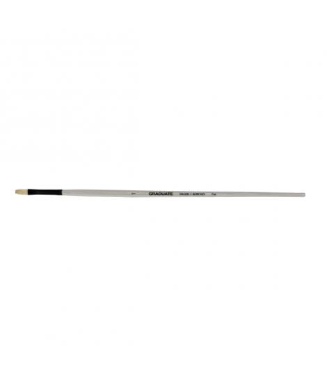 Daler Rowney Graduate Pincel para Oleo - Pelo de Cerda Natural - Mango Largo - Plano- N°1
