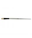 Daler Rowney Graduate Pincel para Oleo - Pelo de Cerda Natural - Mango Largo - Plano - N°8