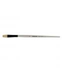 Daler Rowney Graduate Pincel para Oleo - Pelo de Cerda Natural - Mango Largo - Plano - N°8