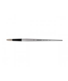 Daler Rowney Graduate Pincel para Oleo - Pelo de Cerda Natural - Mango Largo - Redondo - N°10