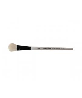 Daler Rowney Graduate Pincel Acuarela - Pelo de Cabra Natural - Mango Corto - Oval Lavis 3/4"