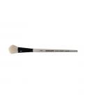 Daler Rowney Graduate Pincel Acuarela - Pelo de Cabra Natural - Mango Corto - Oval Lavis 3/4"