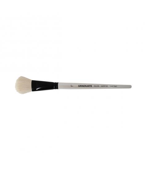 Daler Rowney Graduate Pincel Acuarela - Pelo de Cabra Natural - Mango Corto - Oval Lavis 1"