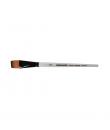 Daler Rowney Graduate Pincel Multitecnica - Pelo Sintetico - Mango Corto - Plano Lavis, 3/4"