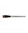 Daler Rowney Graduate Pincel Multitecnica - Pelo Sintetico - Mango Corto - Plano Lavis 1"