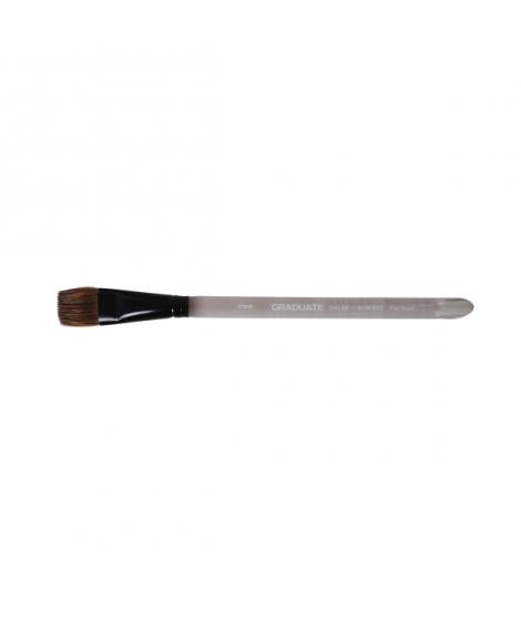Daler Rowney Graduate Pincel Acuarela - Mezcla de Pelo de Pony y Sintetico - Mango Corto - Plano Lavis 3/4"