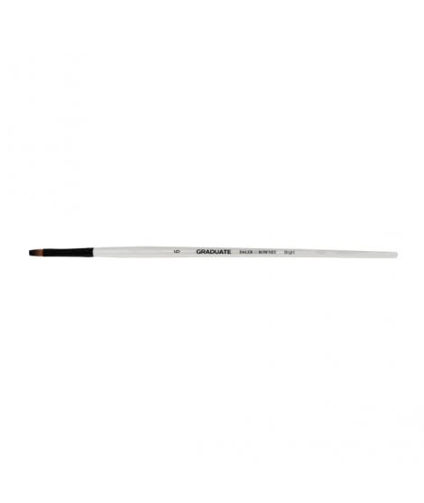 Daler Rowney Graduate Pincel Multitecnica - Pelo Sintetico - Mango Largo - Bright Nº6