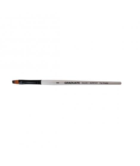 Daler Rowney Graduate Pincel Acuarela - Pelo Sintetico - Mango Corto - Plano Sombreador Nº8