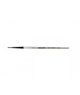 Daler Rowney Graduate Pincel Multitecnica - Pelo Sintetico - Mango Corto - Redondo Nº 4