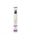 Daler Rowney Graduate Pack de 4 Pinceles para Oleo - Pelo de Cerda Natural - Mango Largo